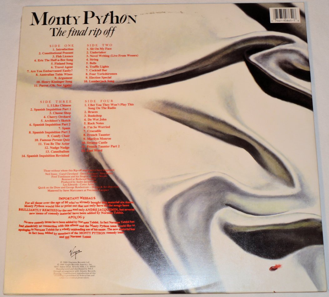 Monty Python - The Final Rip Off