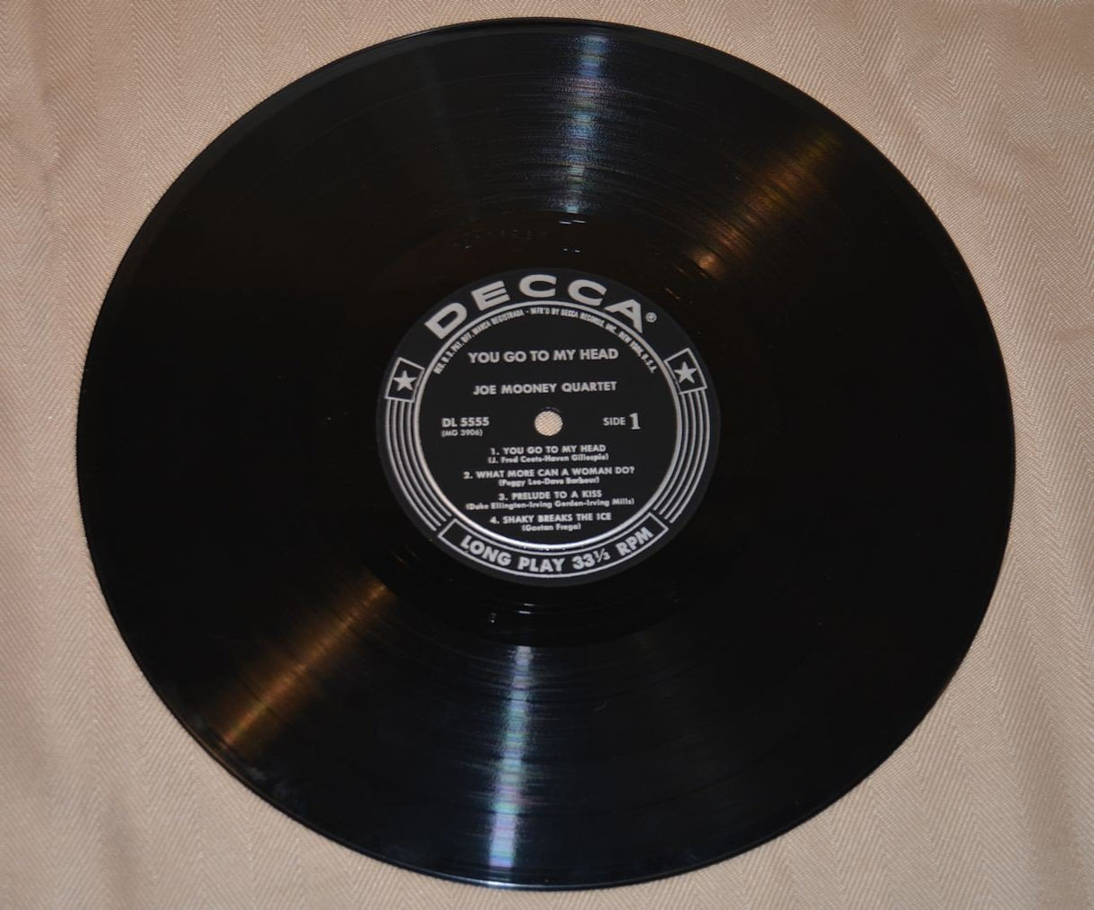 Mooney, Joe Quartet - You Go To My Head