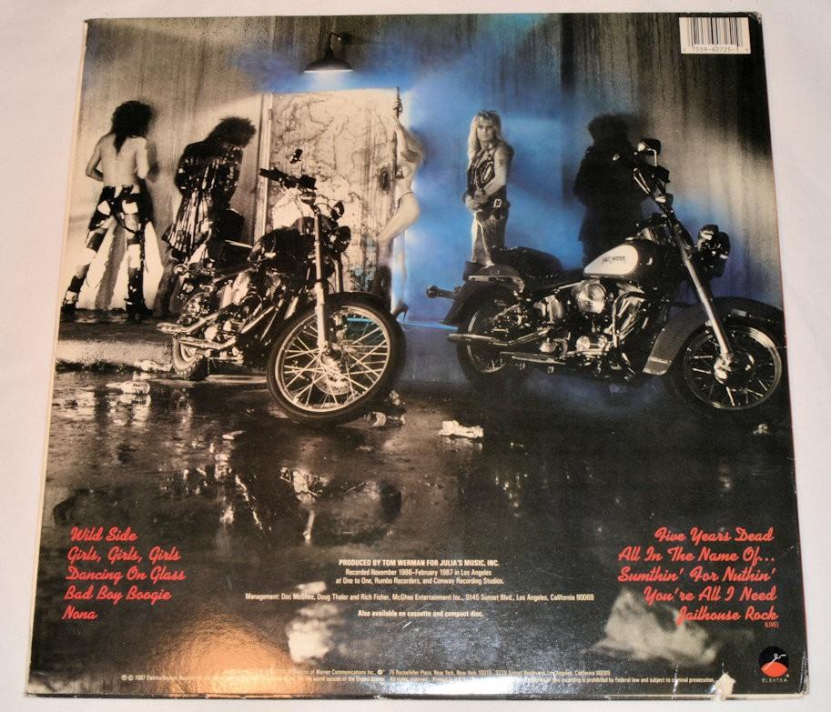 Motley Crue - Girls, Girls, Girls