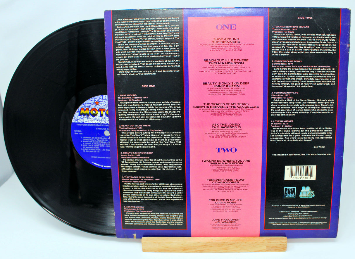 Various – Motown Superstars Sing Motown Superstars