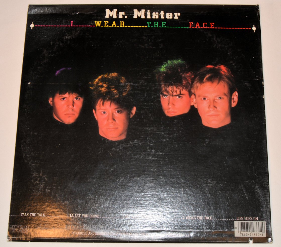 Mr Mister - I Wear The Face