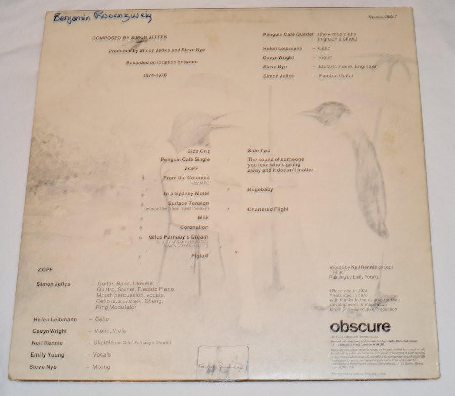 Penguin Cafe Quartet - Music From