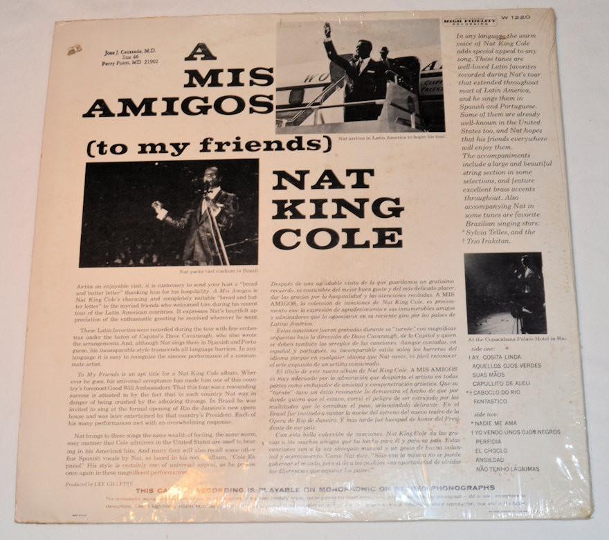 Cole, Nat King - A Mis Amigos