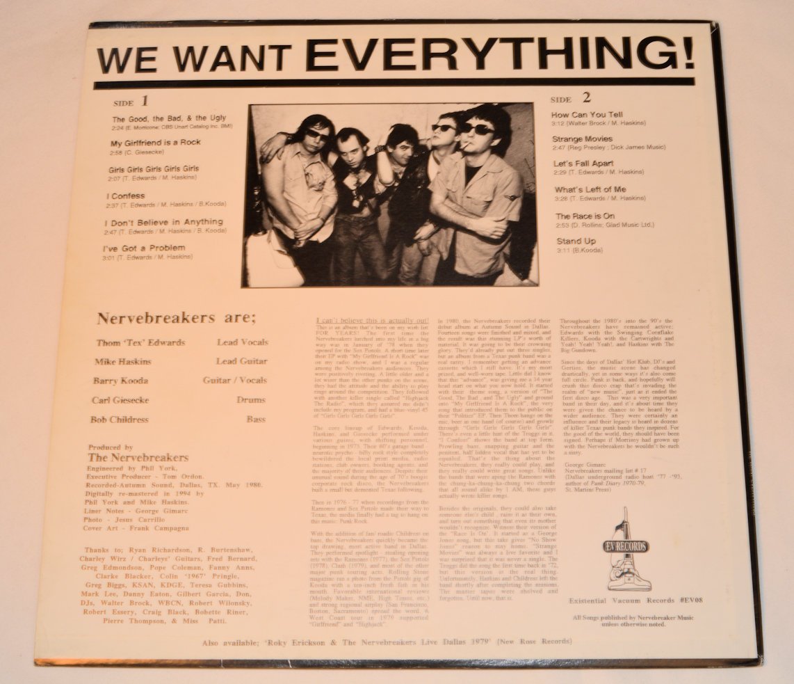 Nervebreakers - We Want Everything!