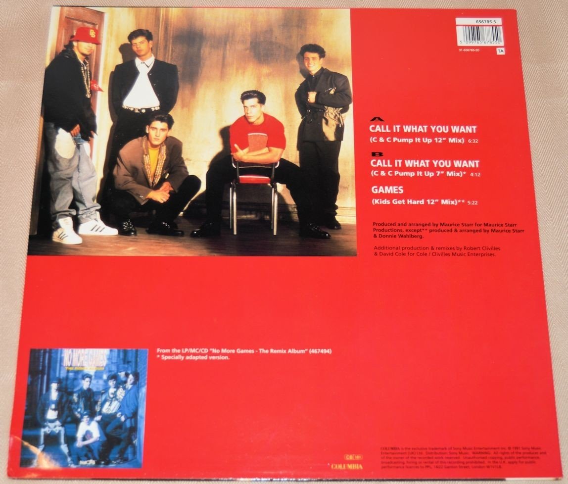 New Kids On the Block - Call It What You Want