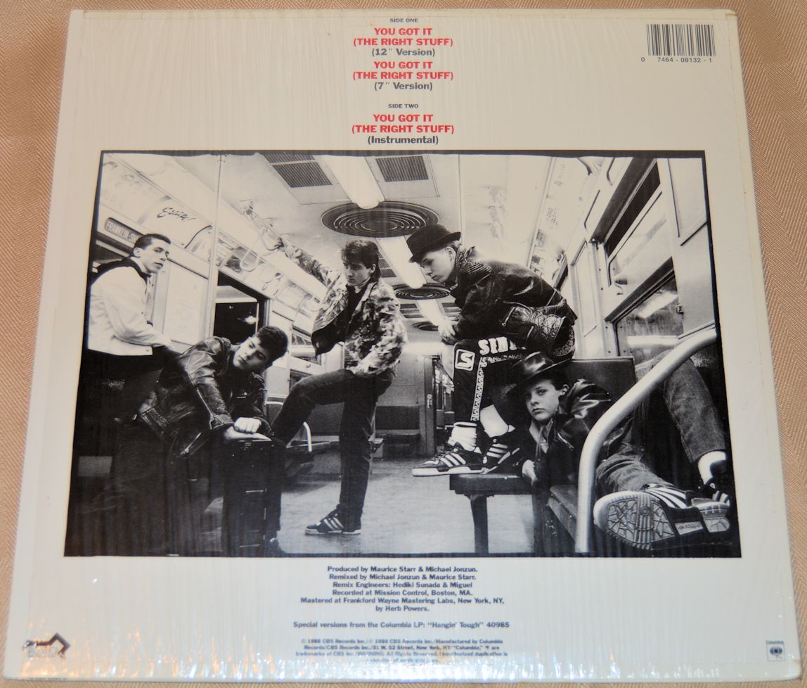 New Kids On The Block - You Got It (The Right Stuff)