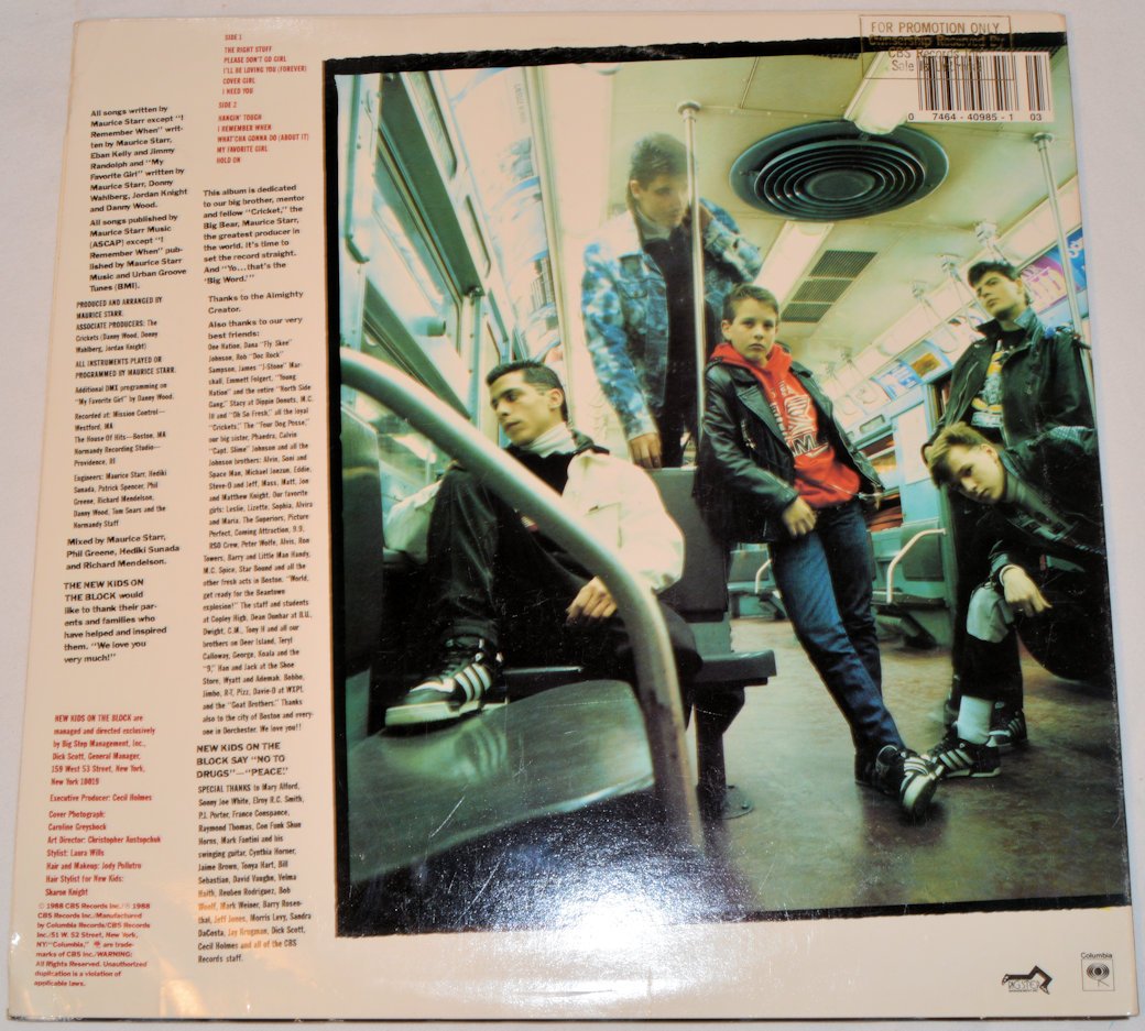 New Kids On The Block - Hangin' Tough