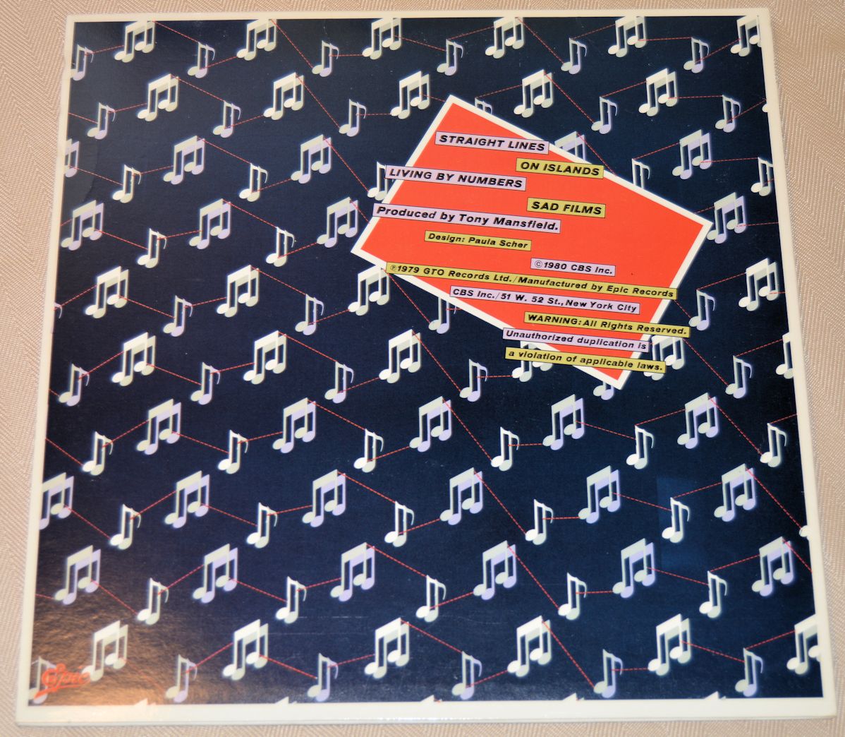 New Musik - Straight Lines