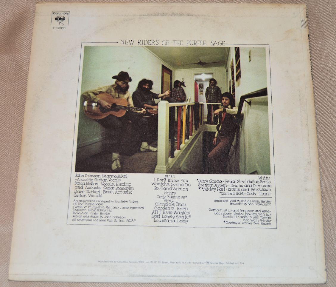 New Riders Of The Purple Sage - New Riders Of The Purple Sage