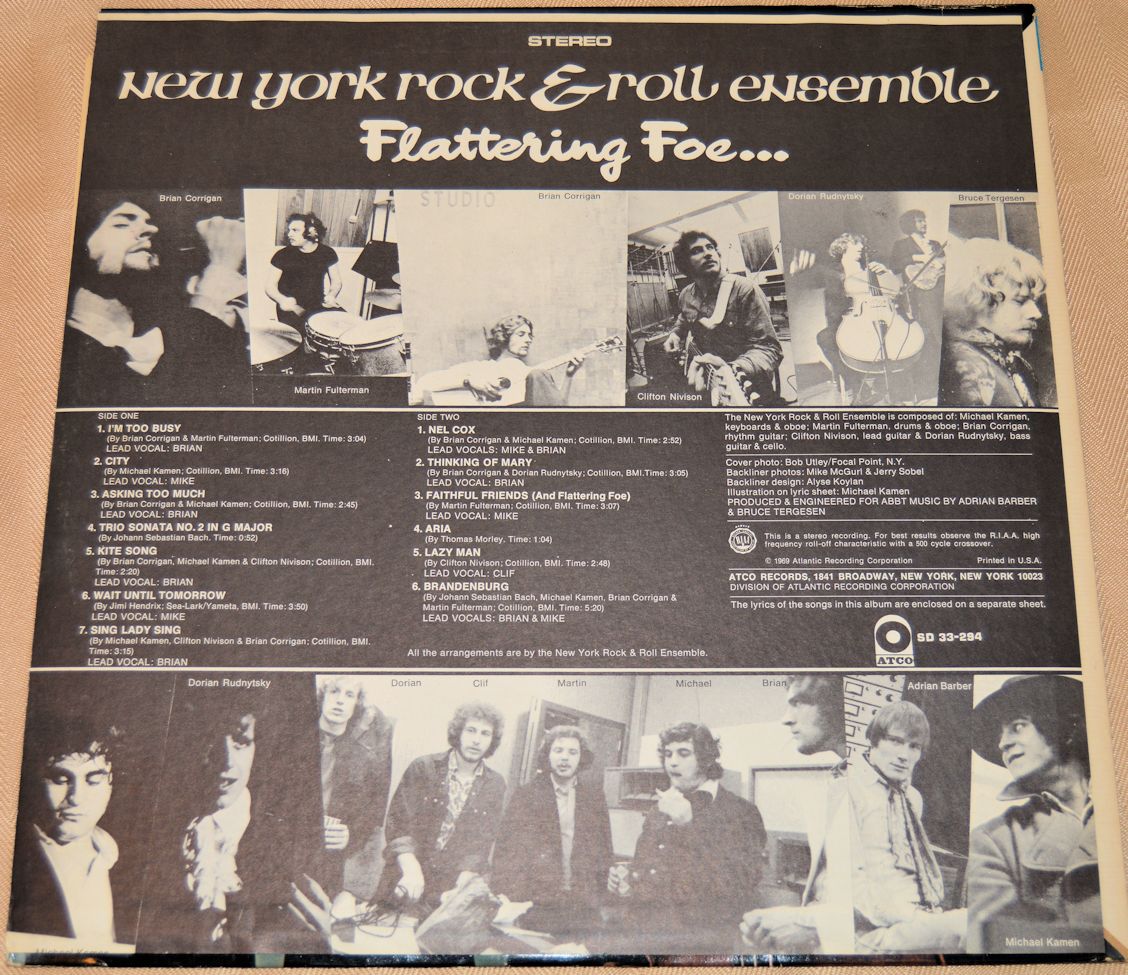 New York Rock & Roll Ensemble - Faithful Friends