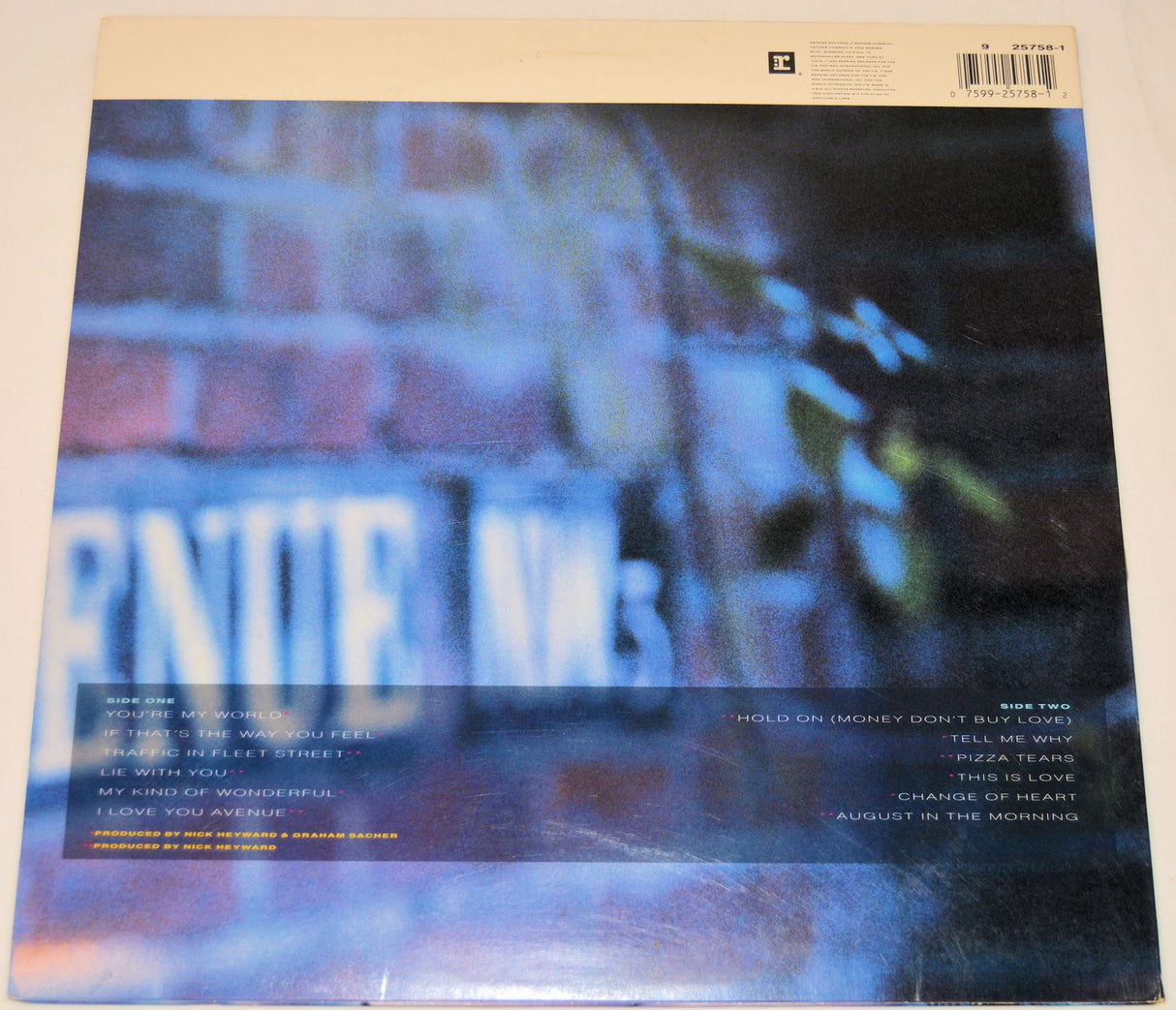 Heyward, Nick - I Love You Avenue