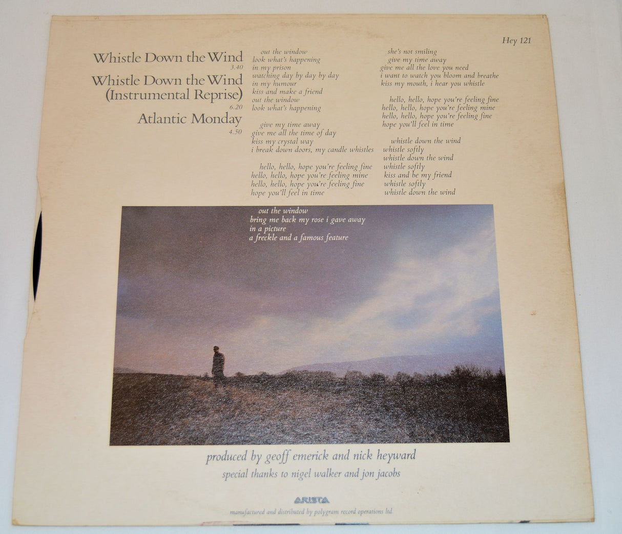 Heyward. Nick - Whistle Down The Wind