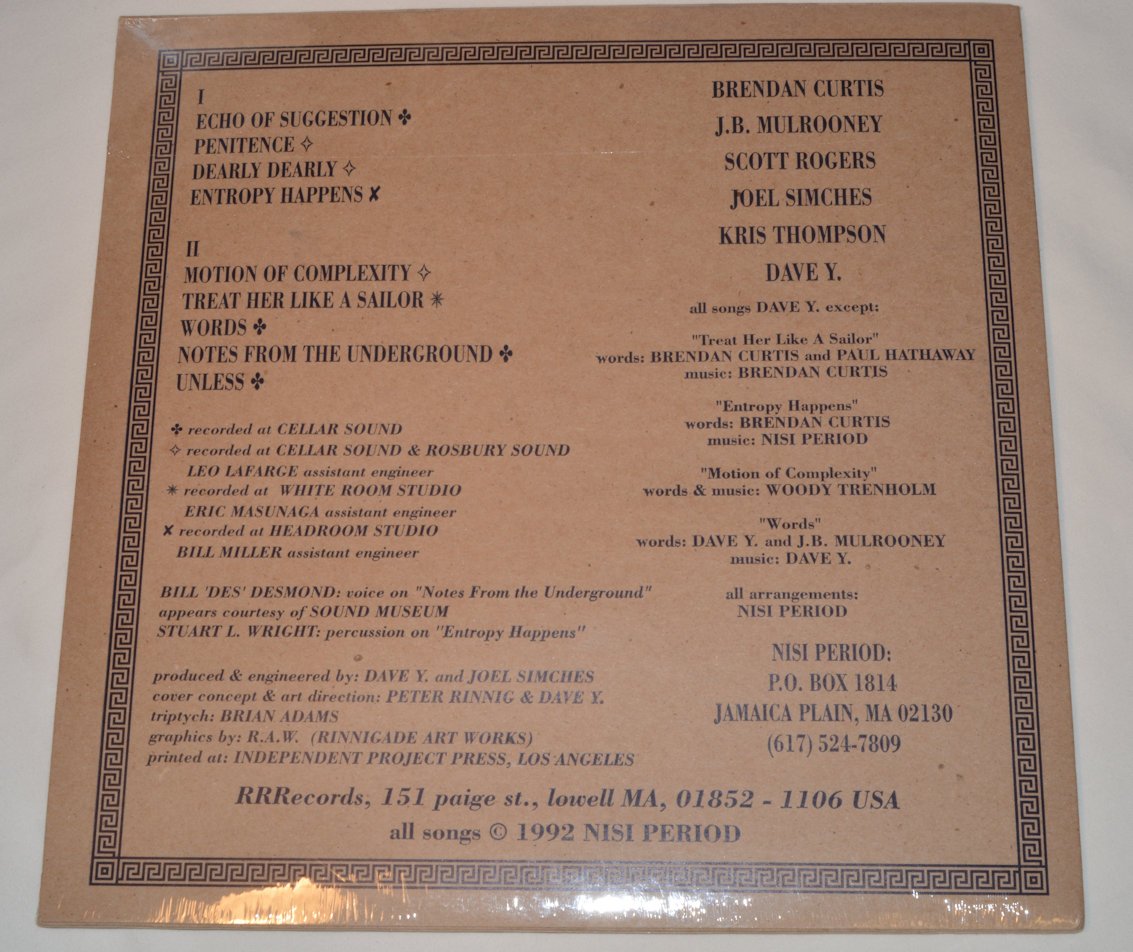 Nisi Period - Soon The Love Balloon Will Pop