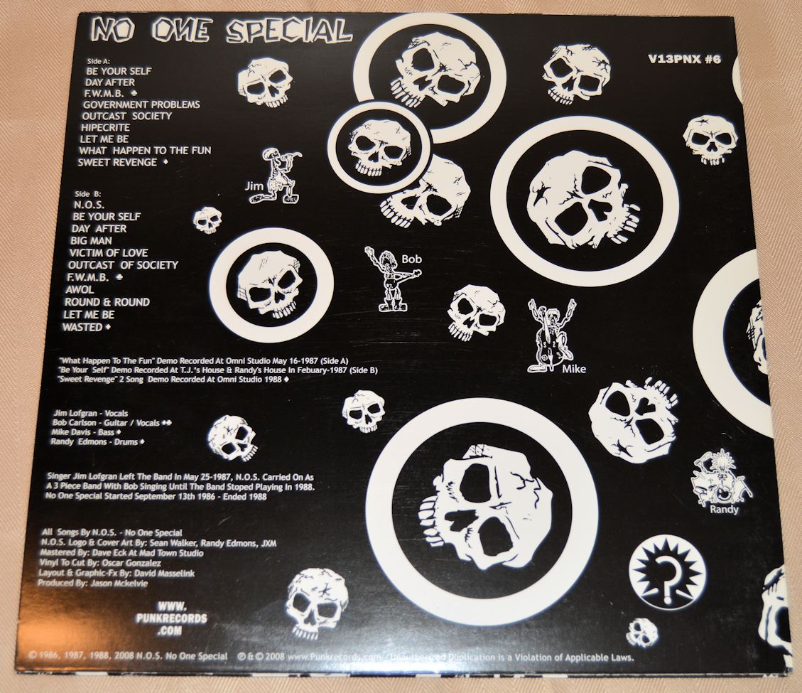 N.O.S. - No One Special