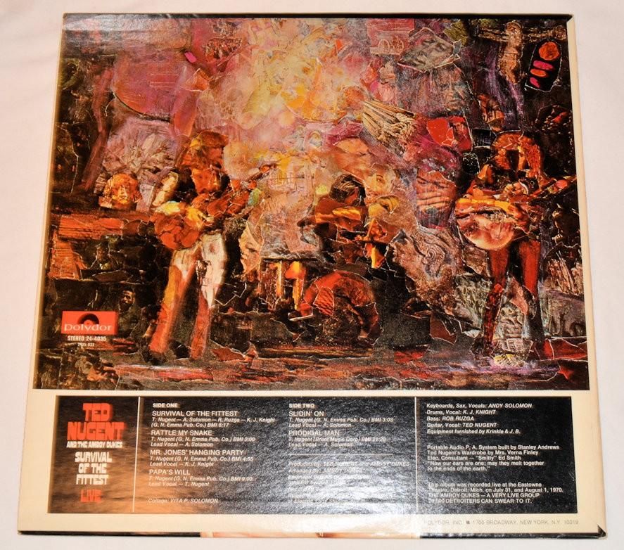 Nugent, Ted & Amboy Dukes - Survival Of The Fittest