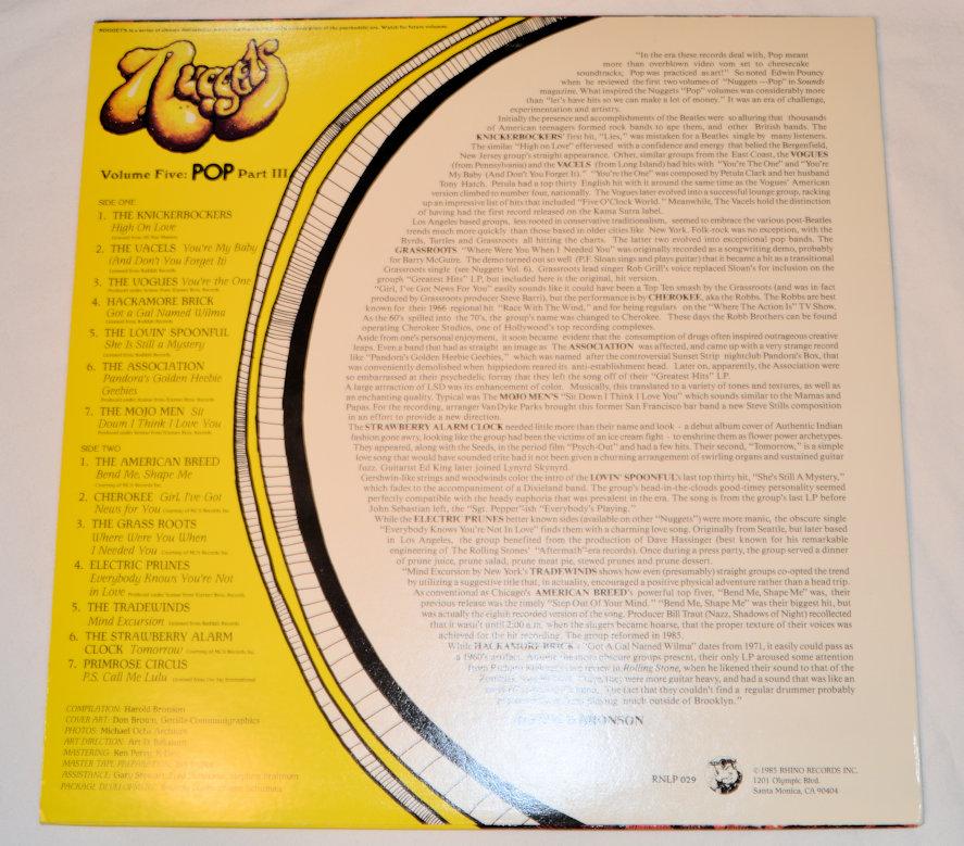 Various - Nuggets V 5: Pop, Part III