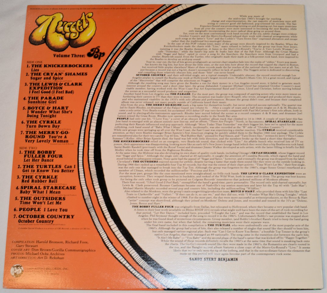 Various - Nuggets Vol 3: Pop