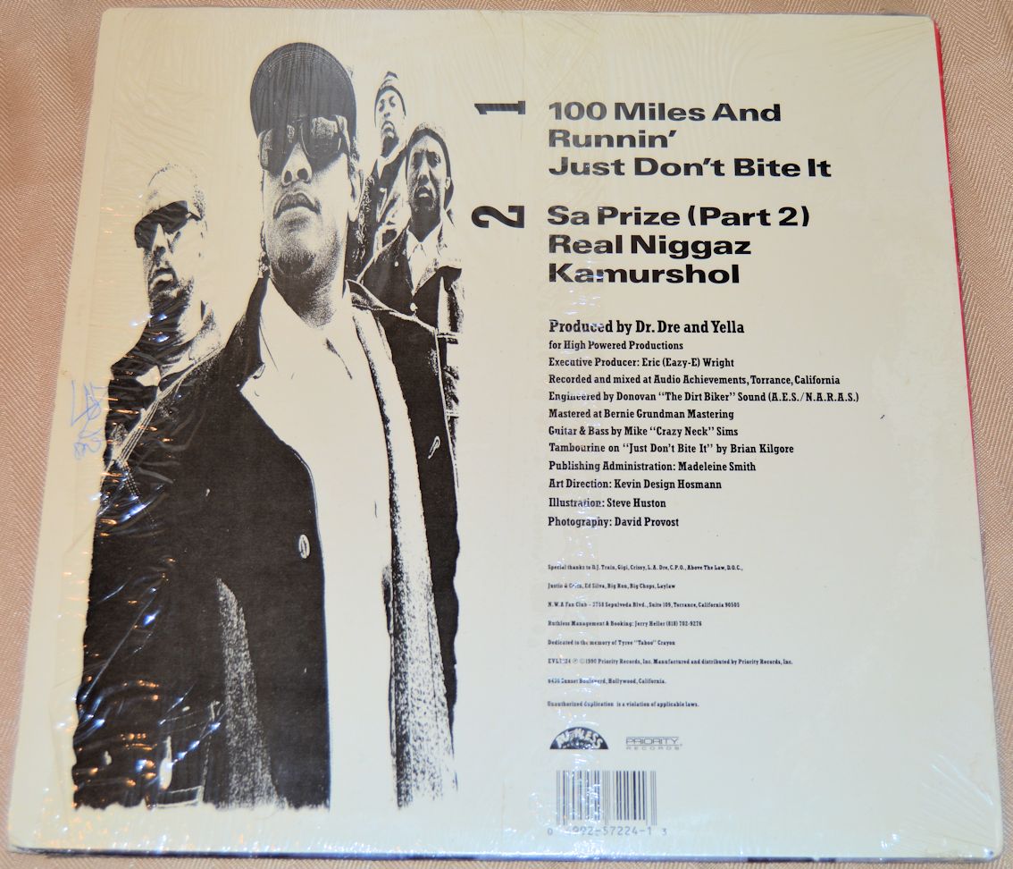 N.W.A. - 100 Miles And Runnin'