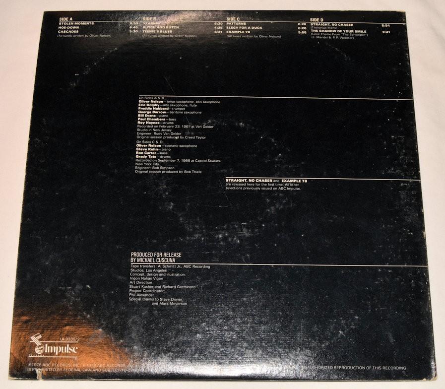 Nelson, Oliver - Dedication Series