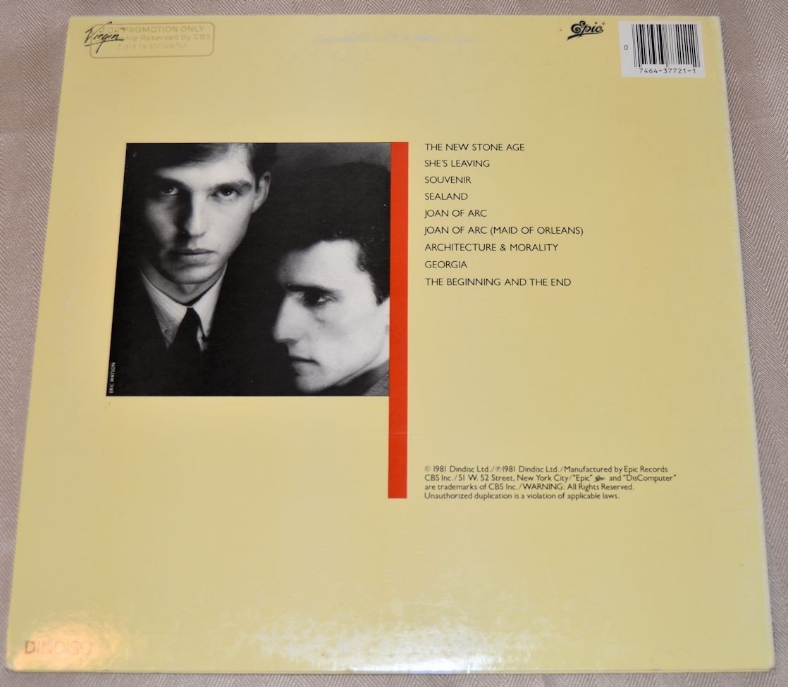 Orchestral Manoeuvres In Dark - Architecture & Morality