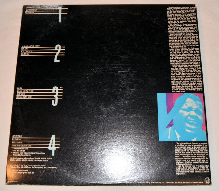 Peterson, Oscar - Verve Return Engagement