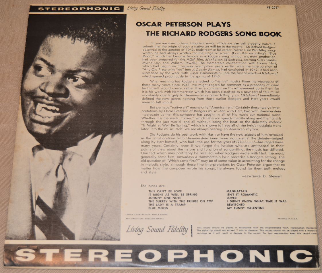 Peterson, Oscar - Plays Richard Rodgers