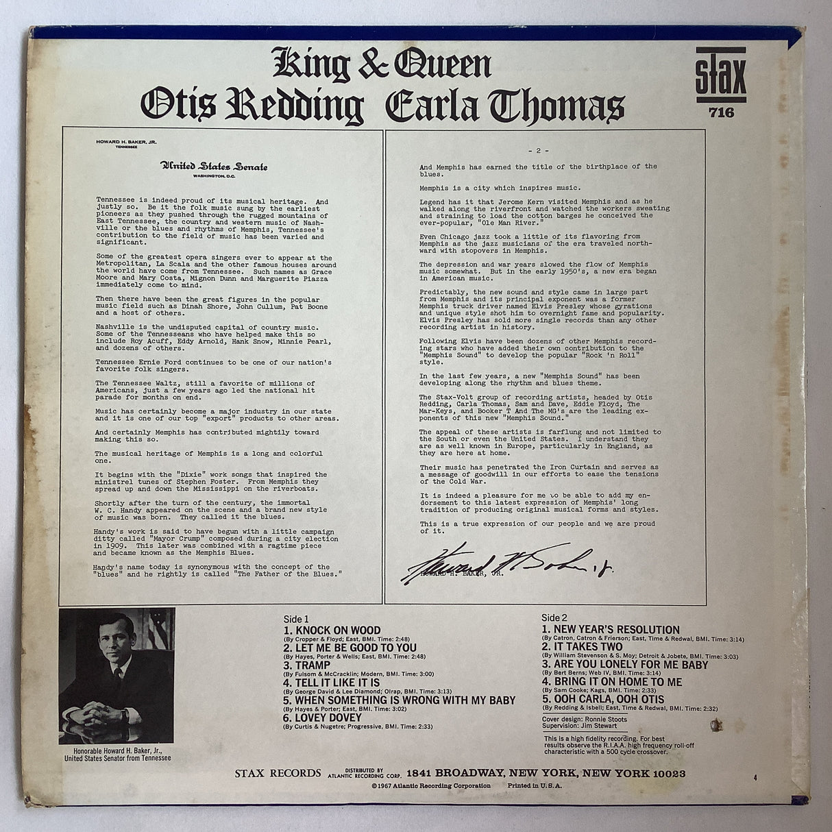 Redding, Otis - King & Queen