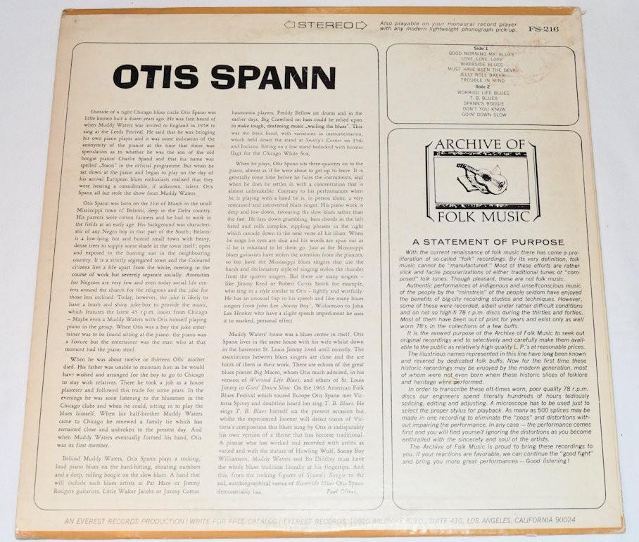 Spann, Otis - Archive