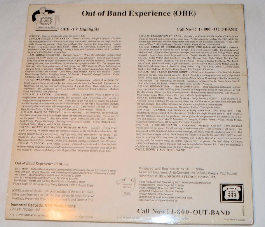 Out Of Band Experience - Call Now! 1-800-OUT-BAND