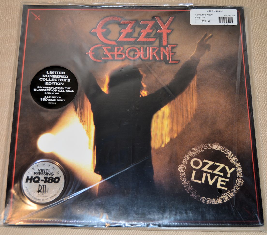 Osbourne, Ozzy - Ozzy Live