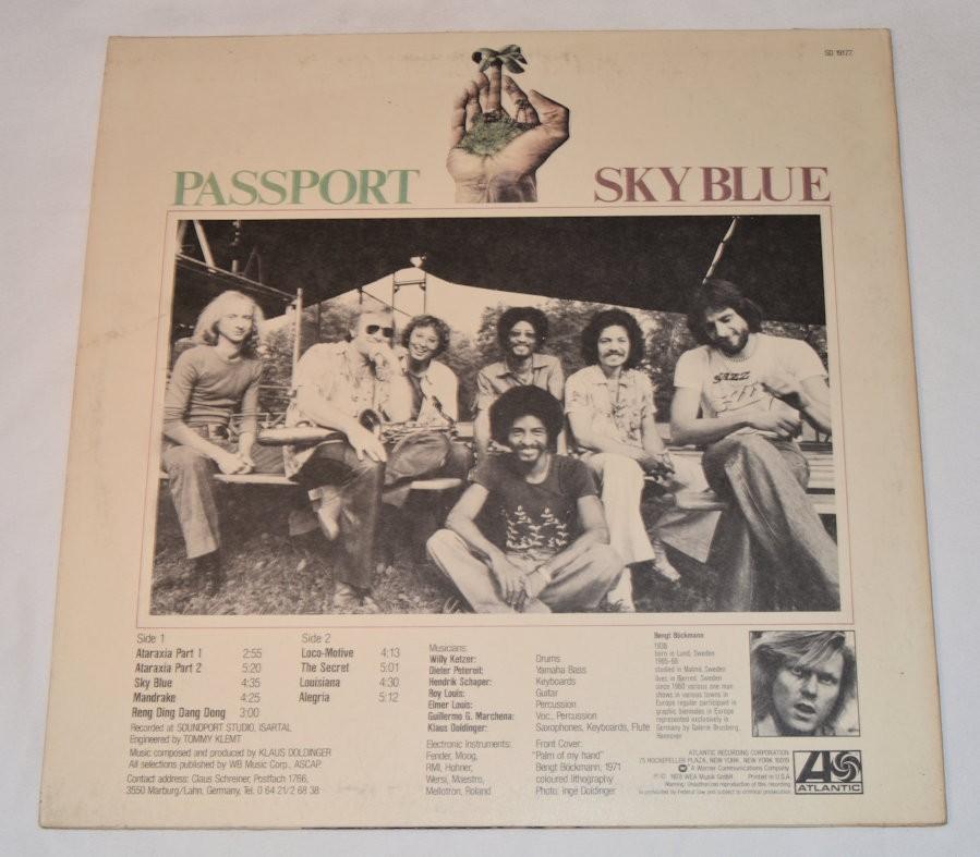 Passport - Sky Blue