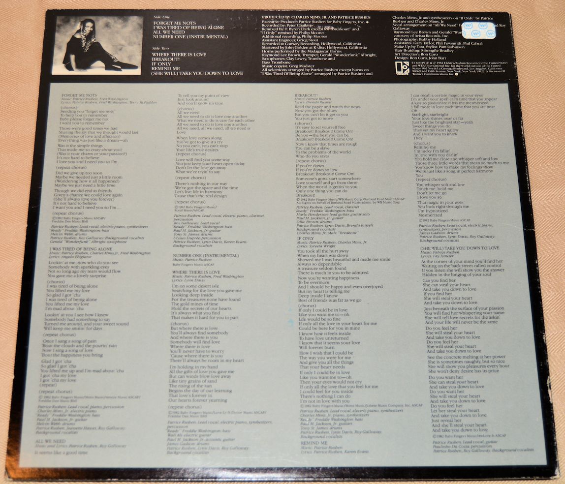 Rushen, Patrice - Straight From The Heart