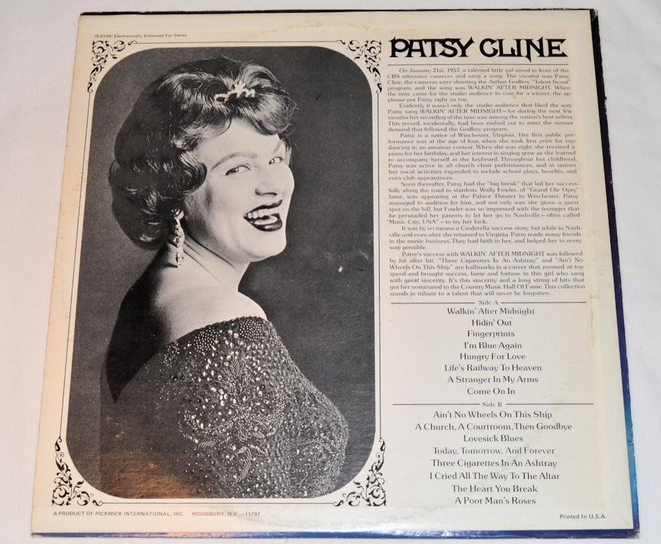 Cline, Patsy - Country Hall Of Fame