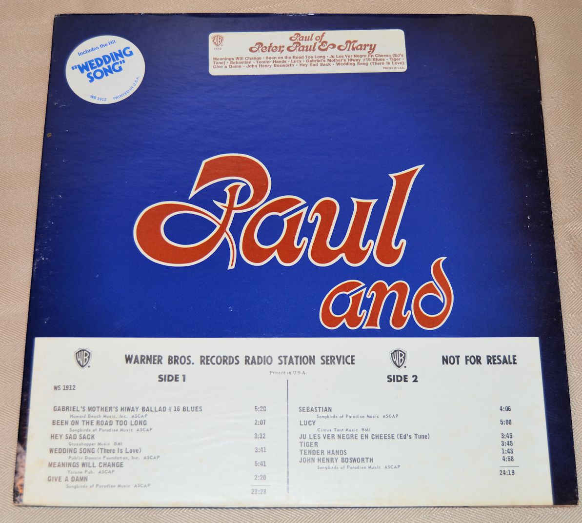 Stookey, Paul - Paul and...