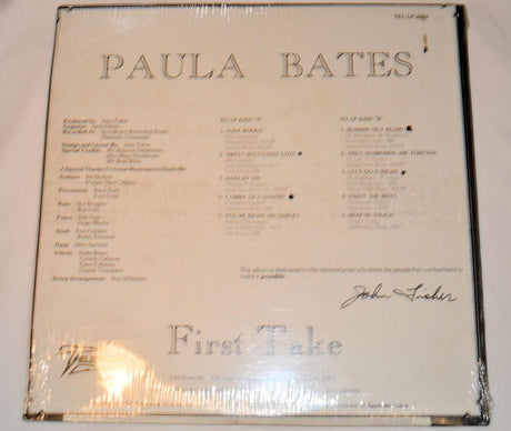 Bates, Paula - First Take