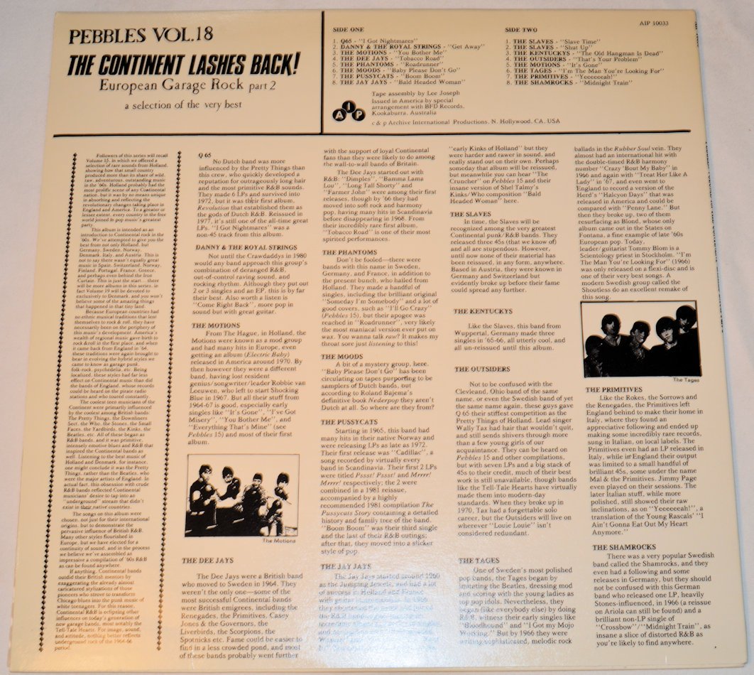 Various - Pebbles Vol. 18