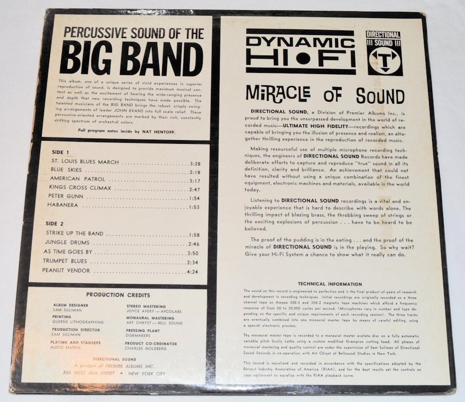 Various - Percussive Sound Big Band
