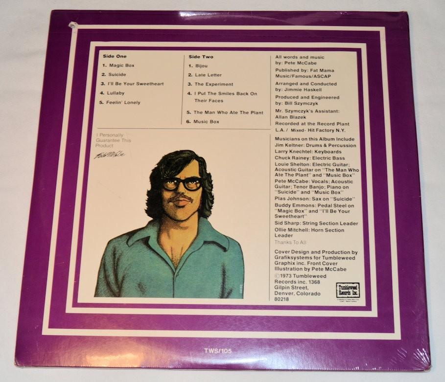 McCabe, Pete - Man Who Ate The Plant