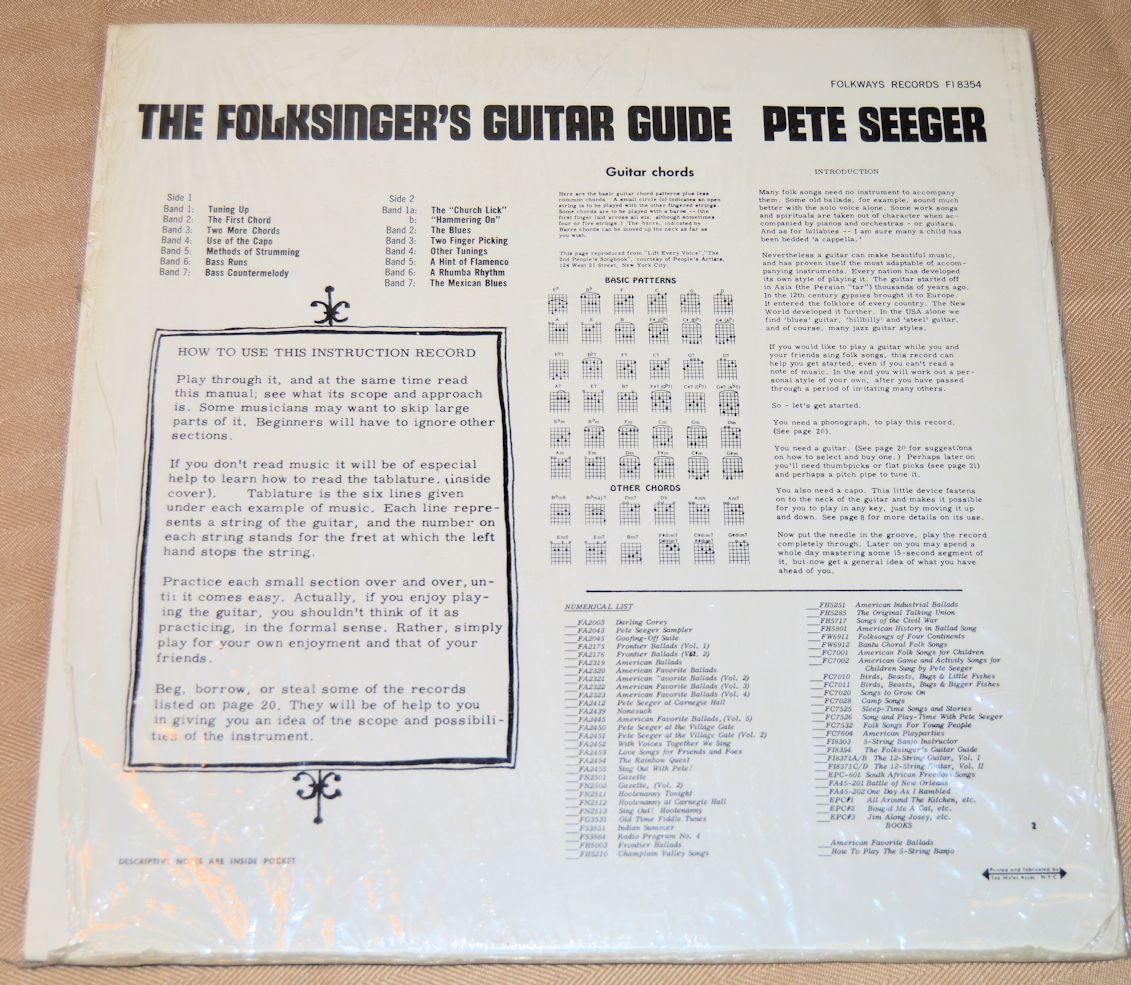 Seeger, Pete - Guitar Guide