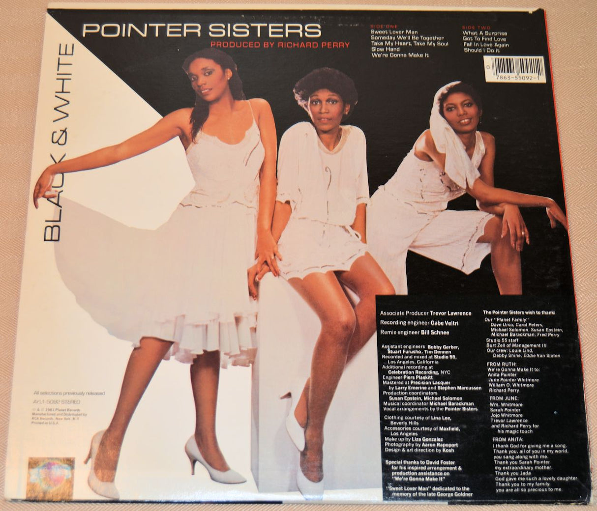 Pointer Sisters - Black & White