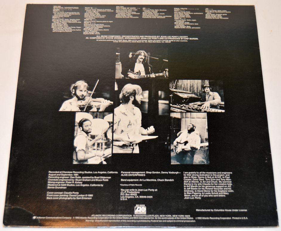 Ponty, Jean-Luc - Mystical Adventures