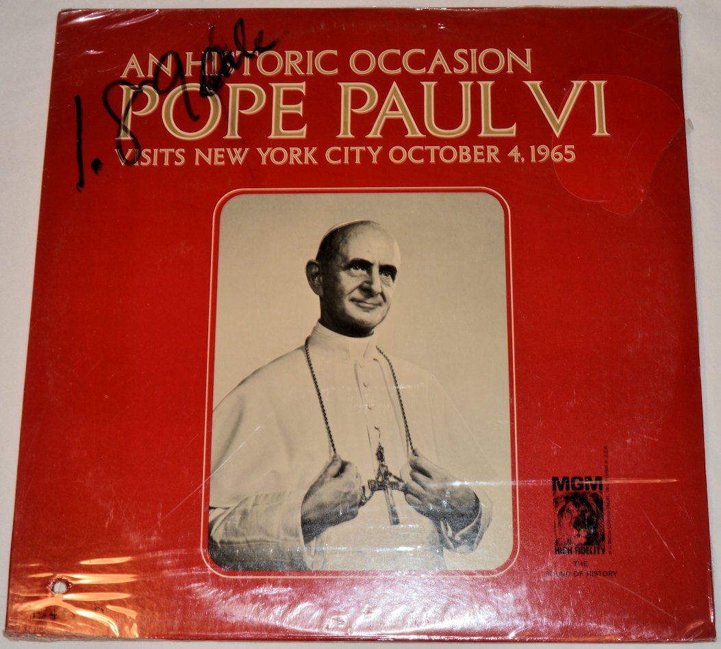 Miscellaneous - Pope Visits NY 1965