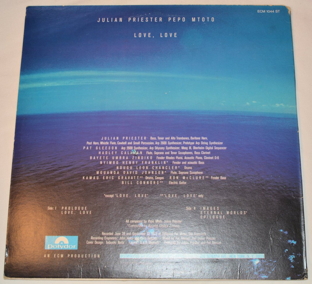 Priester, Julian - Love, Love