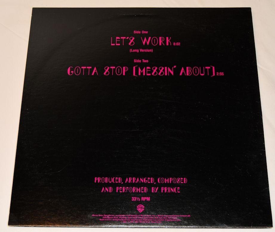 Prince - Let's Work