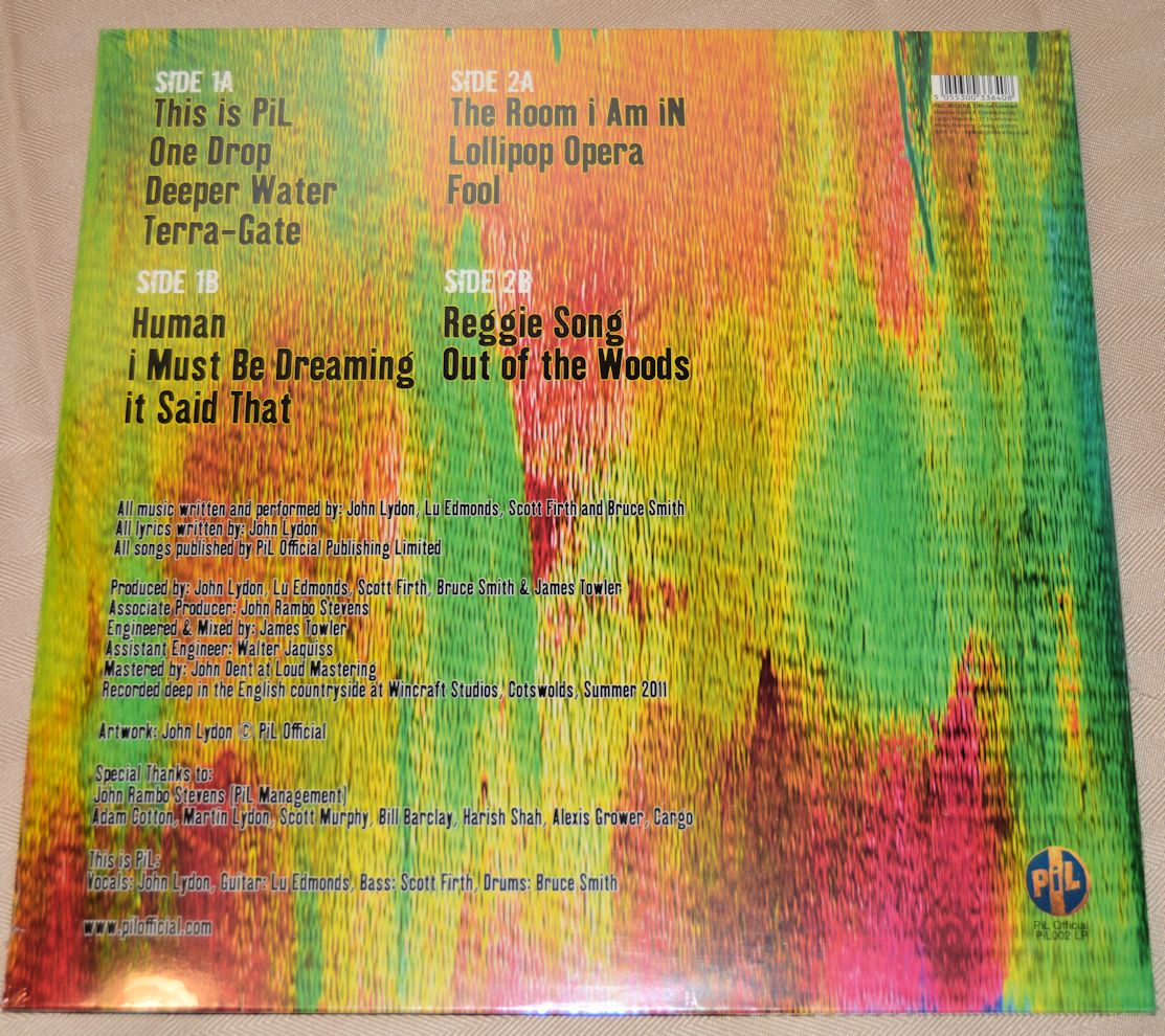 Public Image Ltd - This Is PIL