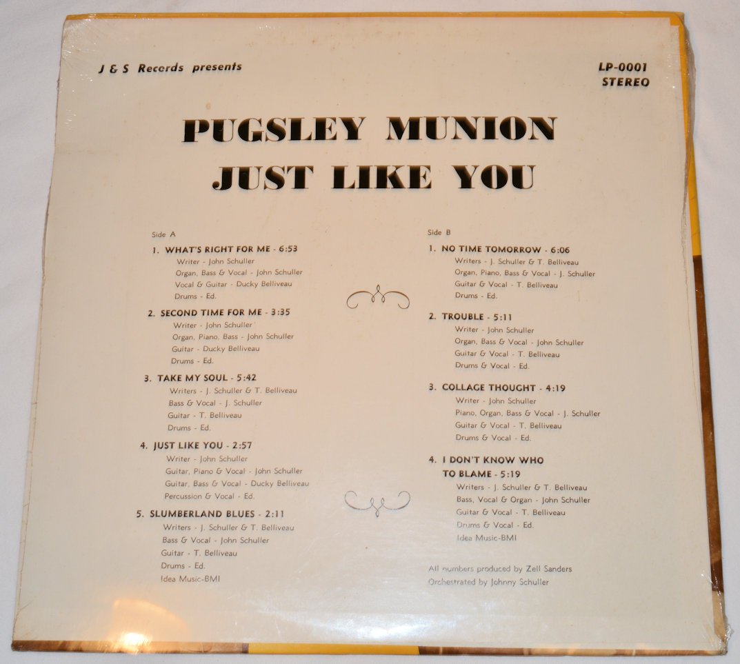 Pugsley Munion - Just Like You