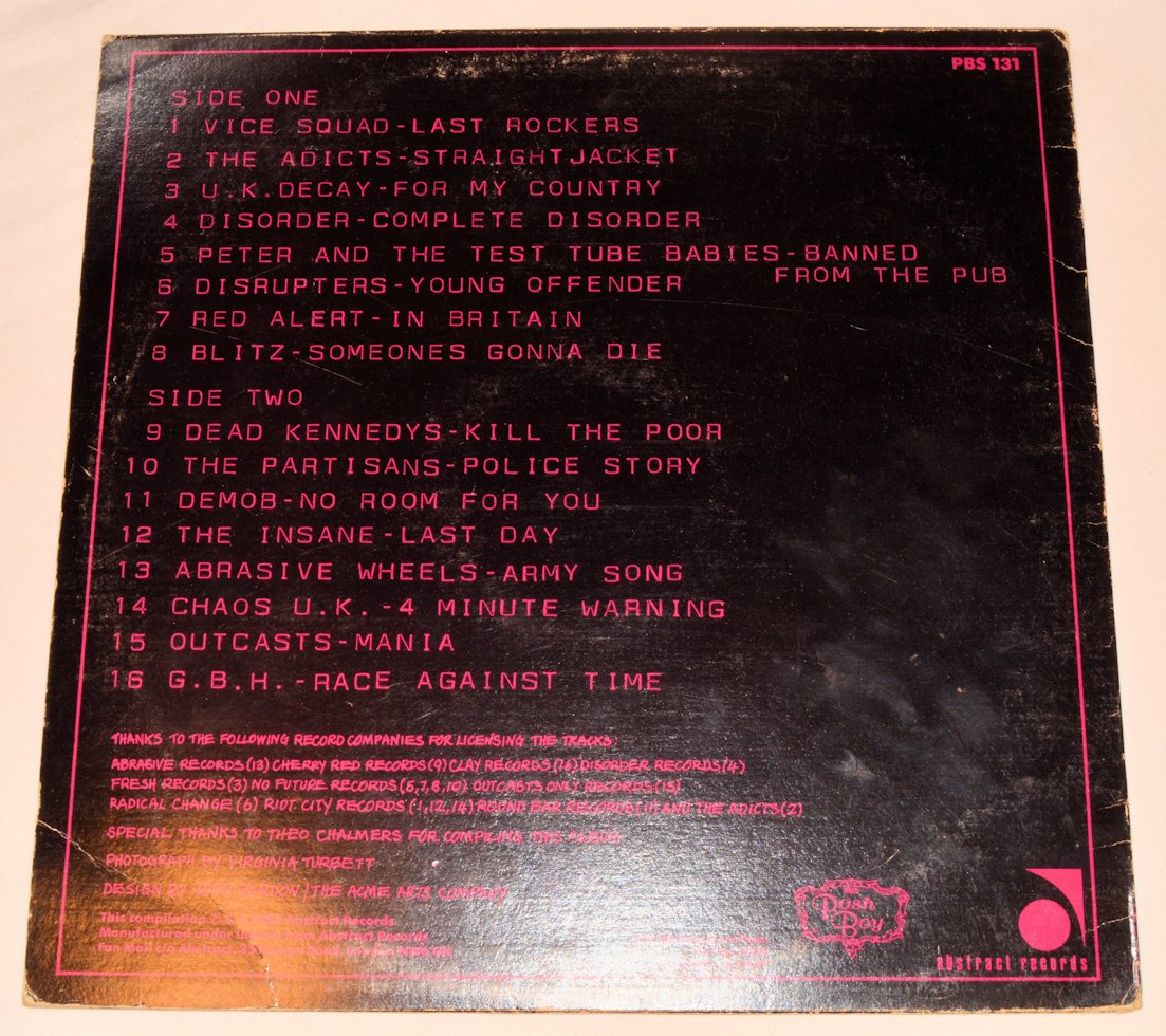 Various - Punk And Disorderly