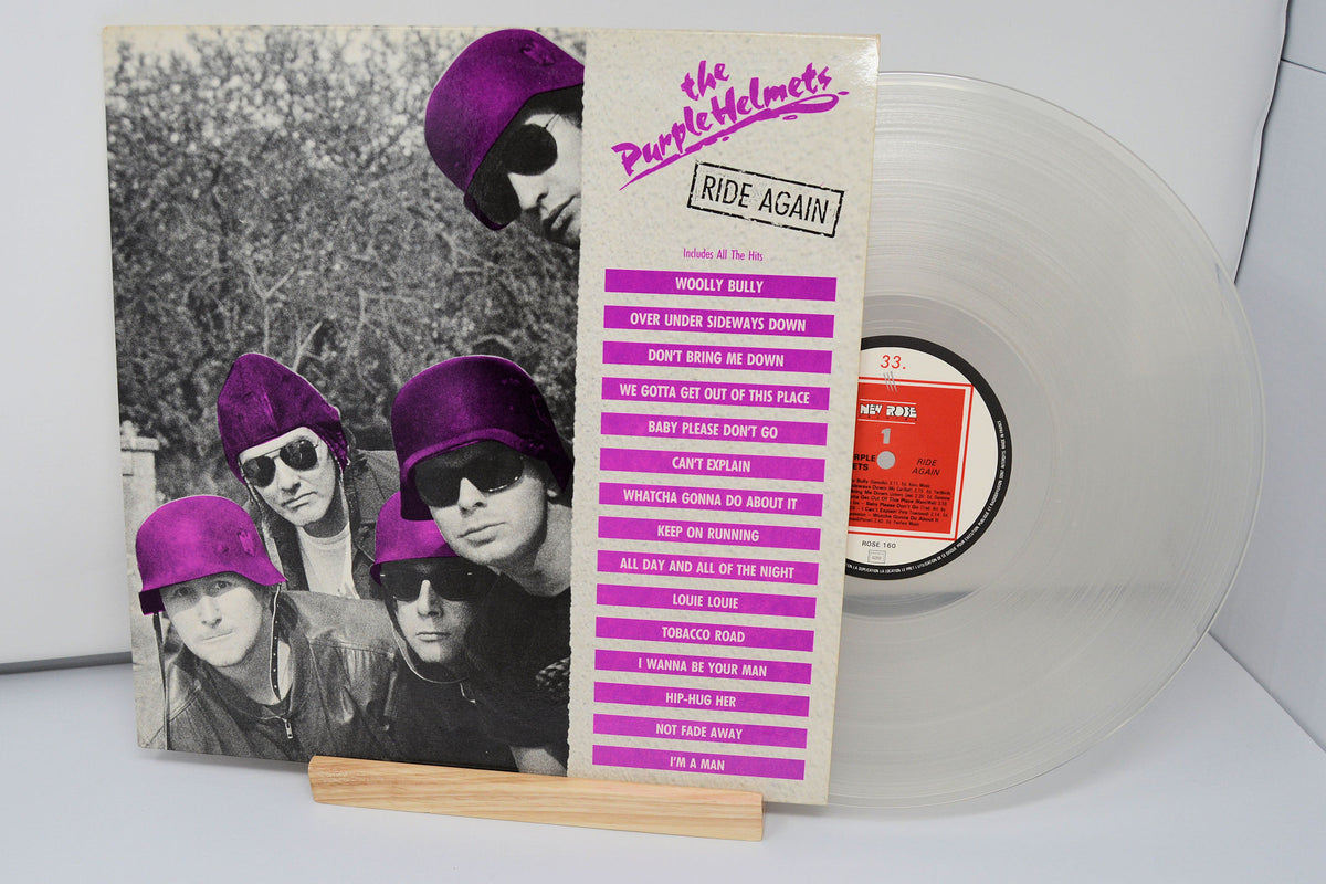Purple Helmets Ride Again, Vinyl Record Album LP, Hits Joe's Albums