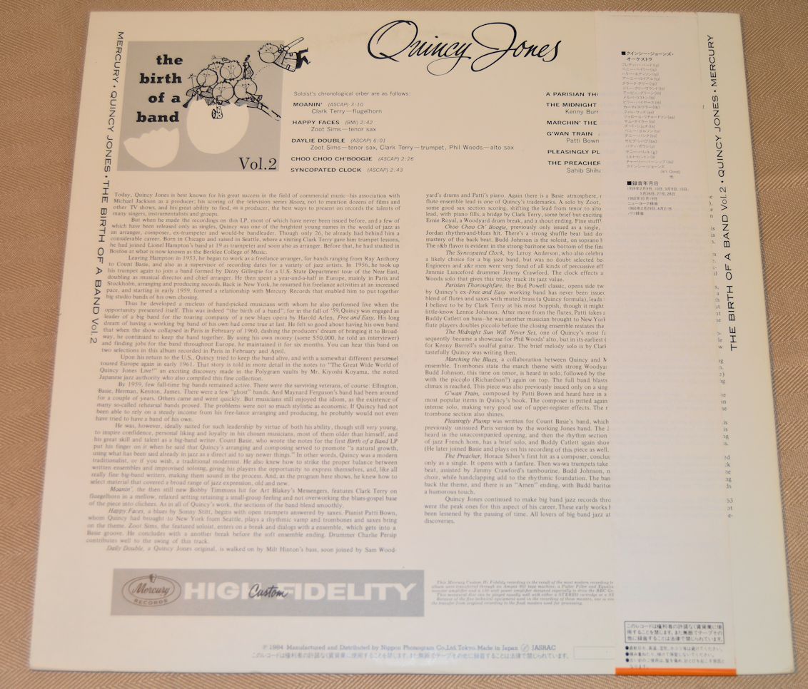 Jones, Quincy - Birth Of A Band