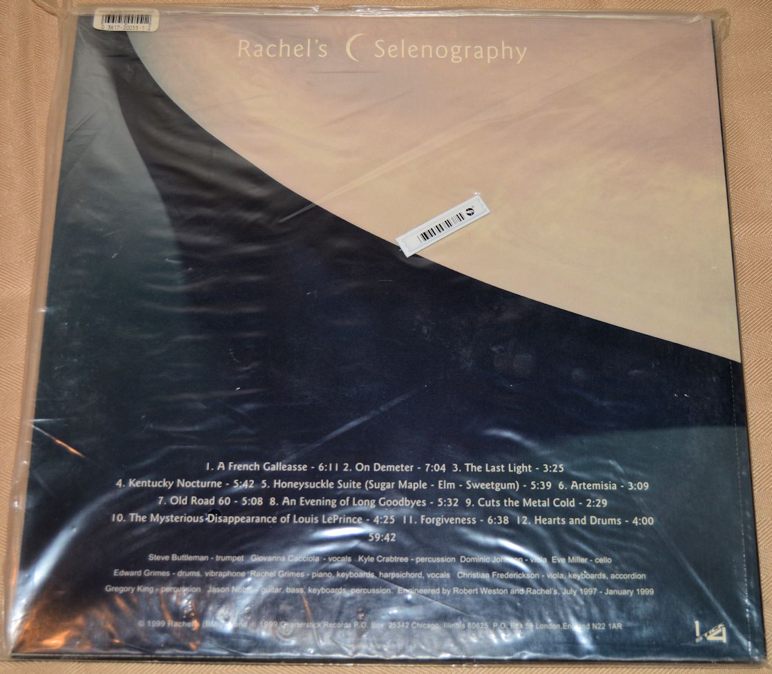 Rachel's - Selenography